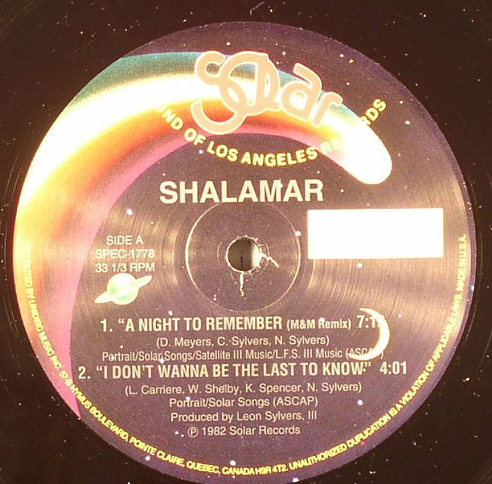 night to remember shalamar lyrics